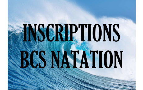 INSCRIPTIONS BCS NATATION 2019-2020